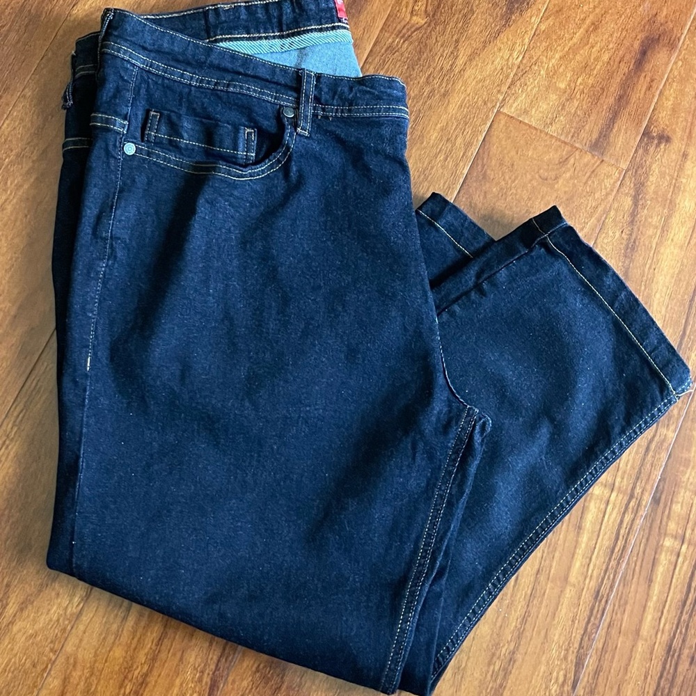 Men's Jeans Tapered Red 44